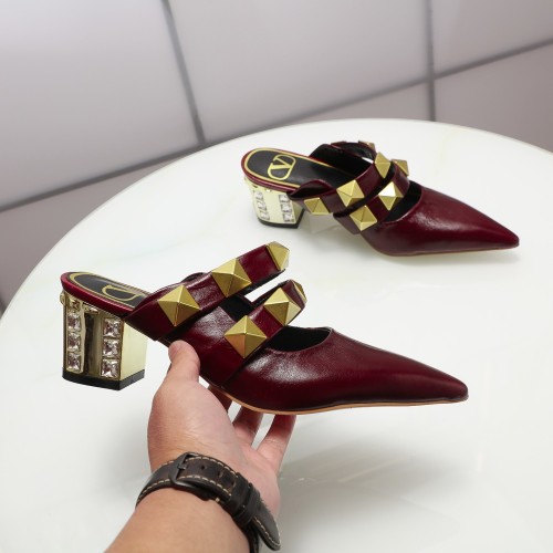 Valentino Womens Shoes Roman Stud Mules