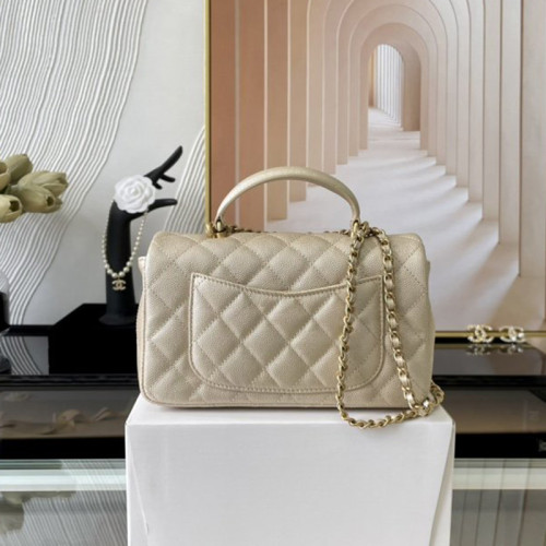 Chanel Womens Bags Crossbody Bag Classic Handbag CF Mini Luxury Brand with Original Box