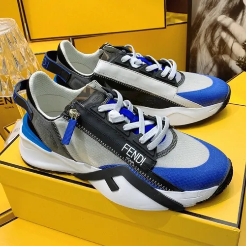 Fendi Mens Shoes Fashion Sneakers Luxury Brand Casual Fendi Flow Low-Top Sneakers Shoes for Men with Original Box