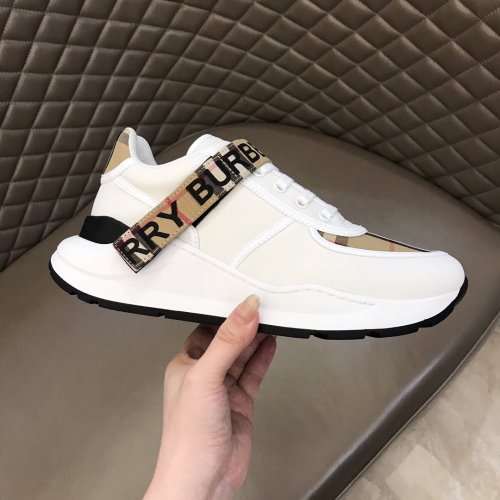 Burberry Womens Shoes Sneakers Fashion Type Luxury Brand Vintage Check Cotton Sneaker with Original Box