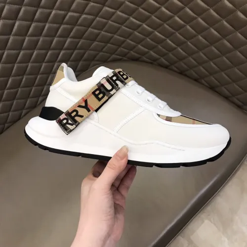 Burberry Womens Shoes Sneakers Fashion Type Luxury Brand Vintage Check Cotton Sneaker with Original Box