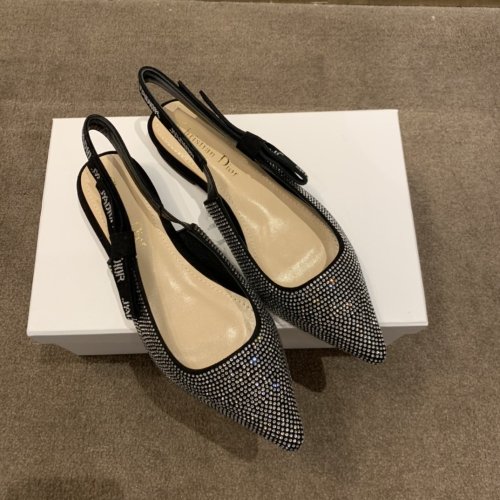 Dior Womens Shoes J'ADIOR SLINGBACK BALLERINA FLAT 1.5CM