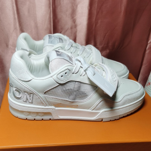 Louis Vuitton Men Shoes Fashion Sneakers Design Luxury Brand LV TRAINER SNEAKER with Original Box 1A9ZC2