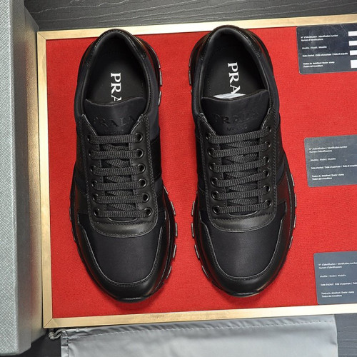 Prada Mens Shoes Sneakers Casual Shoes for Men Luxury Brand Breathable Fashion Sneakers with Original Box