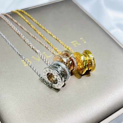 Bvlgari Luxury Men Womens Necklace B835