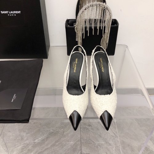 Saint Laurent YSL Womens Shoes Pumps Luxury Brand Fashion Shoes For Wedding or Party with Original box 8cm Heel