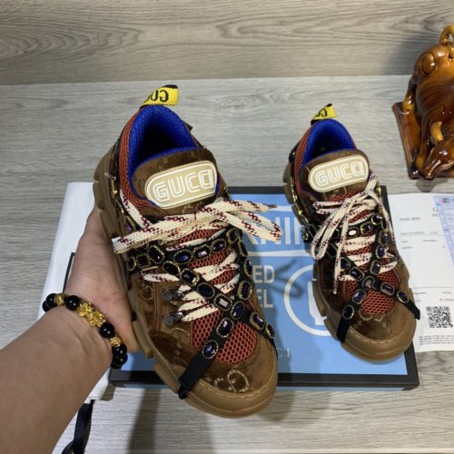 Gucci Men Women Shoes Luxury Sneakers