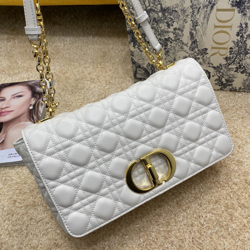 Dior Womens Bag Handbag LARGE DIOR CARO BAG M9243UWHC_M35U