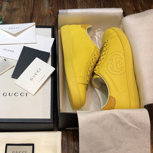 Gucci Women Shoes Sneakers Luxury Brand Women's Ace sneaker with Interlocking G 598527 AYO70 7460