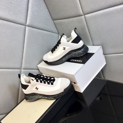 Chanel Men Womens Shoes Sneakers Luxury Brand Design with Original Box