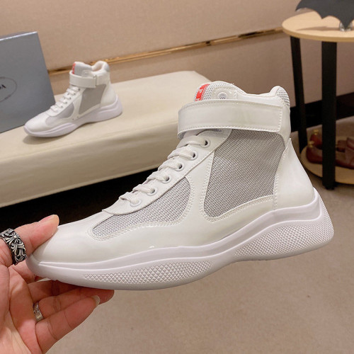 Prada Mens Shoes Sneakers Casual Shoes for Men Luxury Brand Breathable Fashion Sneakers with Original Box