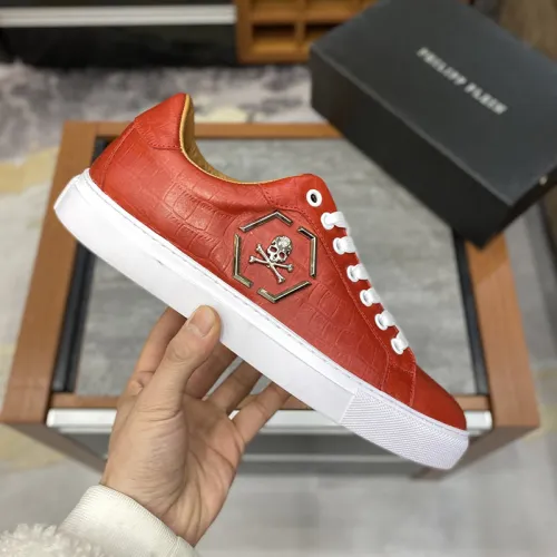 Philipp Plein Men Shoes Low Top Sneaker Fashion Design Luxury Brand
