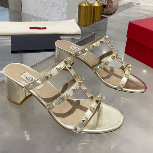 Valentino Women Shoes Mule Flip Flop Sandals ROMAN STUD SLIDE SANDAL IN QUILTED NAPPA with Original Box Luxury Brand
