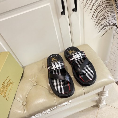 Burberry Mens Shoes Leather Sandals