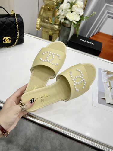 Chanel Womens Shoes Sandals Slippers Luxury Brand Design with Original Box