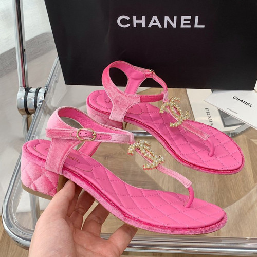 Chanel Womens Shoes Sandals Luxury Brand Sandals for Women with Original Box