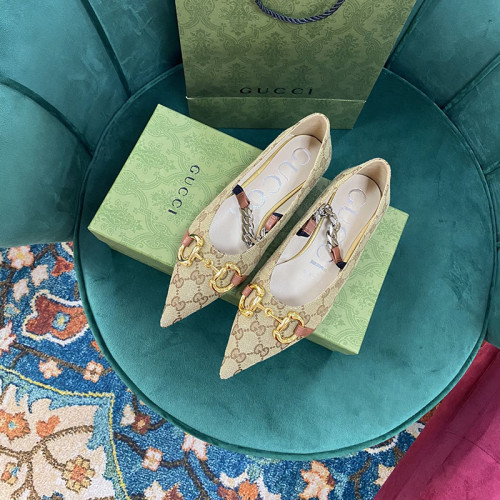 Gucci Womens Shoes Ballet Flat with Horsebit