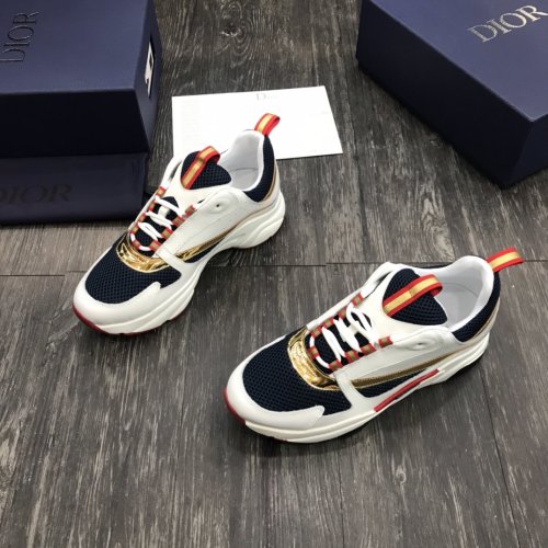 Dior Men Women Shoes Luxury B22 Sneakers