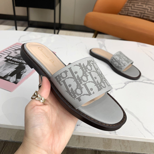 Dior Womens Shoes Slide Flat Sandals