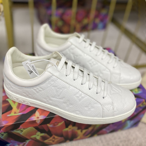 Louis Vuitton Men Shoes Fashion Sneakers LUXEMBOURG SNEAKER 1A90OR Monogram Luxury Brand with Original Box