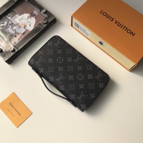 Louis Vuitton Mens Bag Wallets Clutch ZIPPY XL WALLET with Original Box
