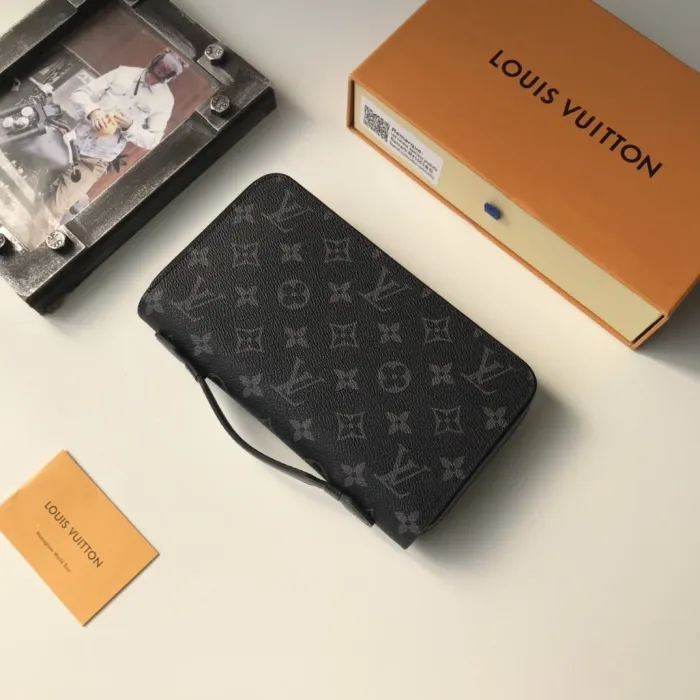 Louis Vuitton Mens Bag Wallets Clutch ZIPPY XL WALLET with Original Box