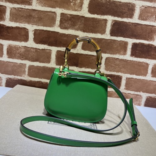 Gucci Womens Bags Handbags Shoulder Messenger Bags Luxury Brand Gucci Bamboo 1947 jumbo GG mini bag 686864 10ODT 3384 with Original Box