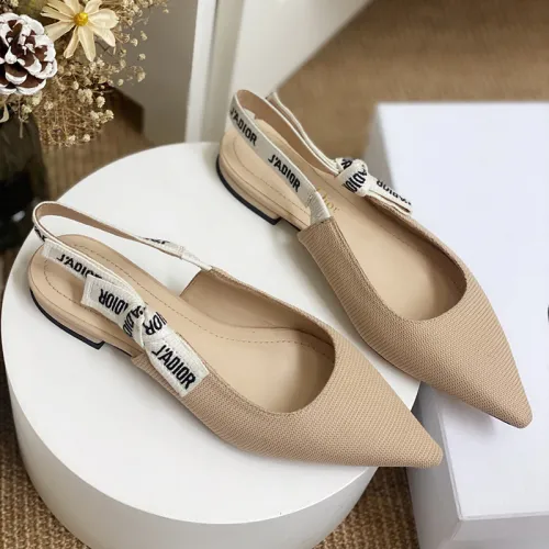 Dior Women Shoes Luxury Design Fashion Type High Heel Shoes for Wedding Style J'ADIOR SLINGBACK PUMP