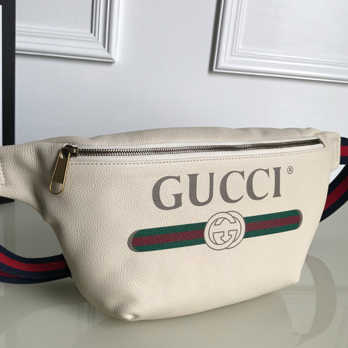 Gucci Mens Womens Bags Leather Design Luxury Brand GG Waist Belts Bags 493869 with Original Box
