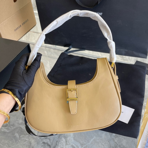 Saint Laurent YSL Womens Bag LE FERMOIR HOBO BAG IN SHINY LEATHER Designer Luxury Brand Women Shoulder Messenger Bags with Original Box