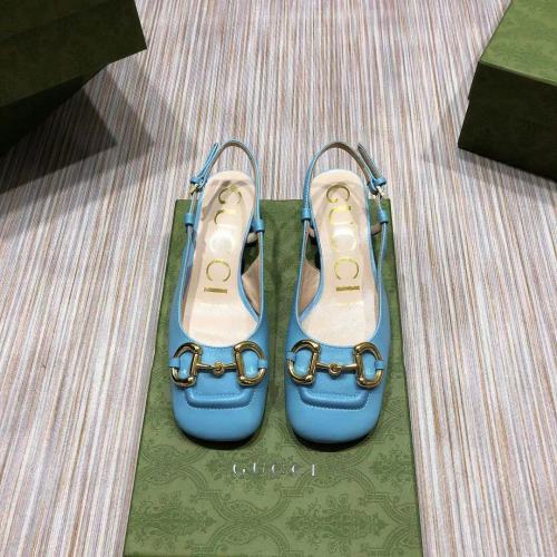Gucci Womens Shoes Low-heel Slingback with Horsebit 2.5cm