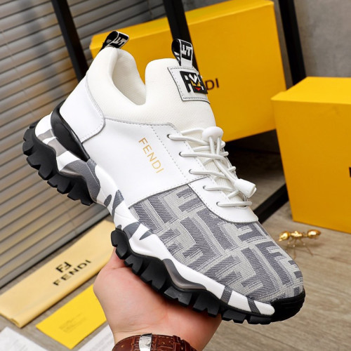 Fendi Mens Shoes Fashion Sneakers Luxury Brand Casual Shoes for Men with Original Box