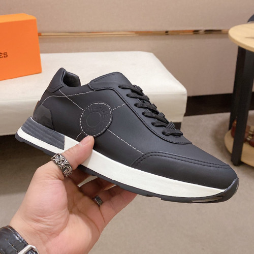 Hermes Mens Casual Shoes Fashion Sneakers Luxury Brand with Original Box