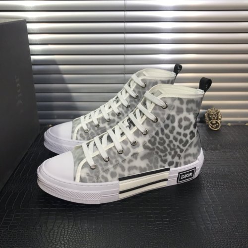 Dior Men Shoes Sneakers Casual Luxury Brand B23 Low-Top Sneaker with Original Box