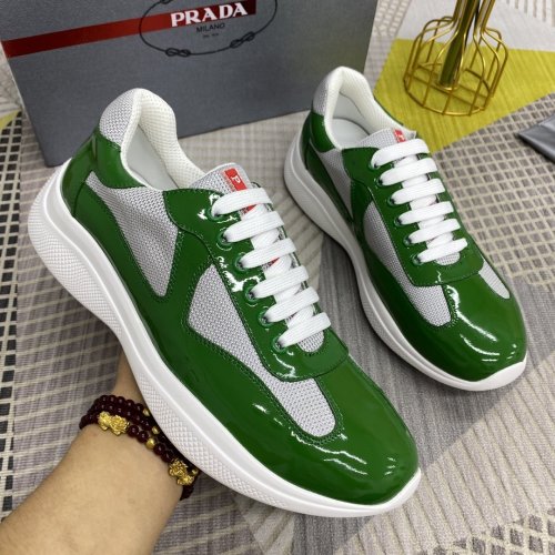 Prada Mens Shoes Sneakers Casual Shoes for Men Luxury Brand Breathable Fashion Sneakers with Original Box