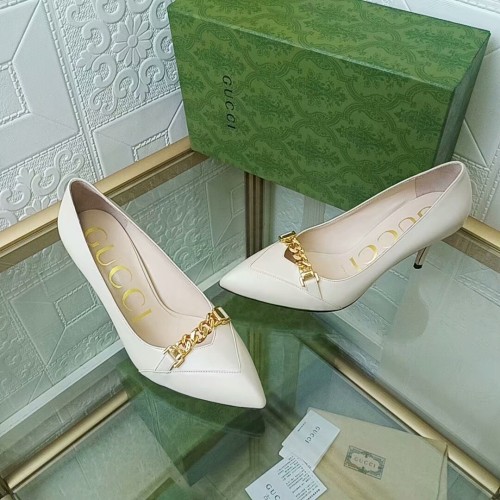 Gucci Womens Shoes Pump High Heels 7.5cm