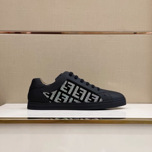 Fendi Mens Shoes Fashion Sneakers Luxury Brand Casual Shoes for Men with Original Box