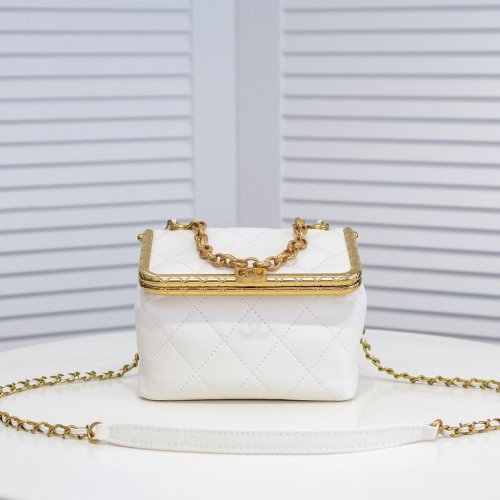 Chanel Womens Bags Crossbody Bag Kiss Lock Bag