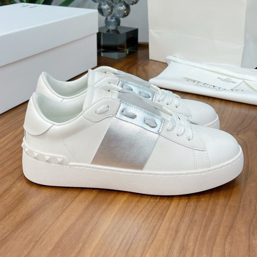 Valentino Men Shoes Fashion Design Luxury Brand OPEN SNEAKER WITH VLTN PRINT with Original Box WY0S0830BLUA01