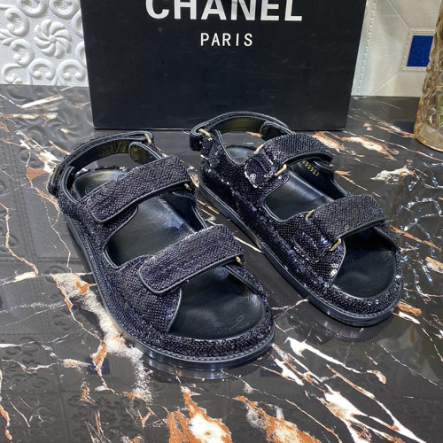 Chanel Womens Shoes Sandals Slippers Luxury Brand Design with Original Box
