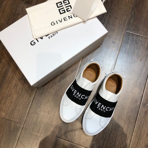 Givenchy Womens Shoes Fashion Type SNEAKERS IN LEATHER WITH WEBBING BE0005E0DD-116 with Original Box