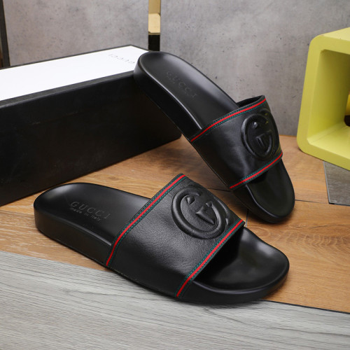 Gucci Mens Shoes Fashion Mule Luxury Brand Slides