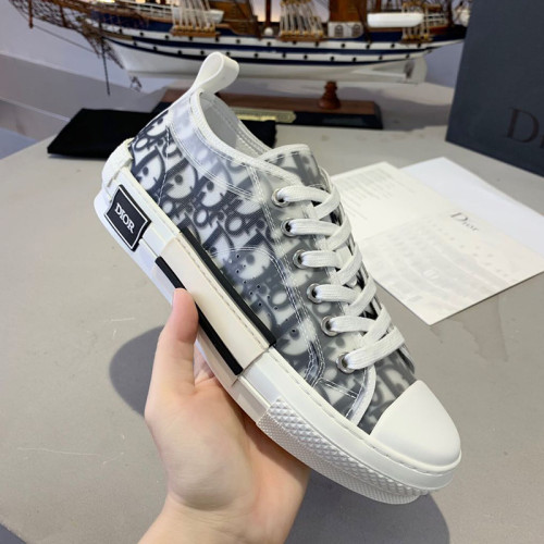 Dior Men Shoes Sneakers Casual Luxury Brand B23 Low-Top Sneaker with Original Box