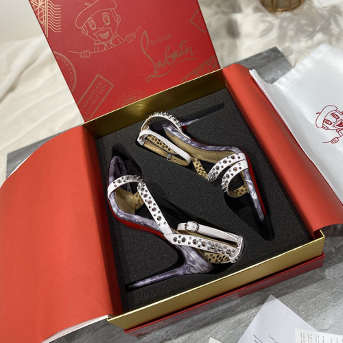 Christian Louboutin Womens Shoes High Heels Sandal 10CM