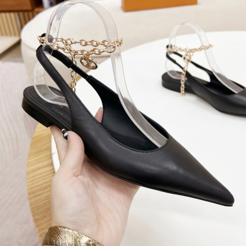 Louis Vuitton Womens Shoes Sandals Slippers Leather Design Luxury Brand Fashion Sandals with Original Box