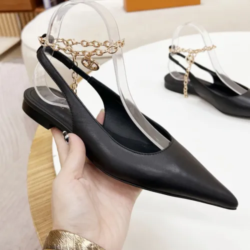 Louis Vuitton Womens Shoes Sandals Slippers Leather Design Luxury Brand Fashion Sandals with Original Box