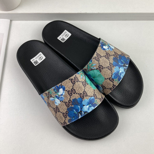 Gucci Mens Shoes Sandals Slides Slippers Luxury Brand Thick Sole Design with Original Box
