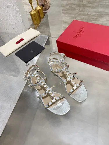 Valentino Women Shoes Mule Flip Flop Sandals ROMAN STUD SLIDE SANDAL IN QUILTED NAPPA with Original Box Luxury Brand