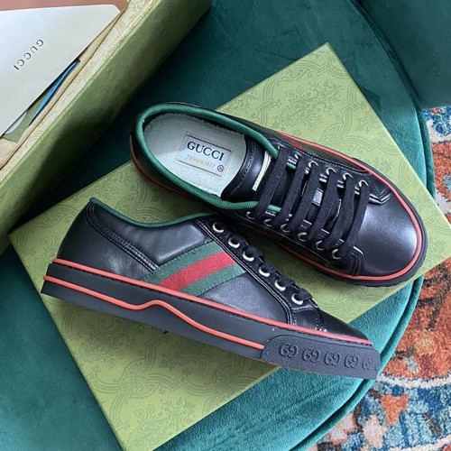 Gucci Womens Shoes Sneakers Luxury Brand Women's Gucci Tennis 1977 sneaker ‎663257 2UX10 9070 with Original Box