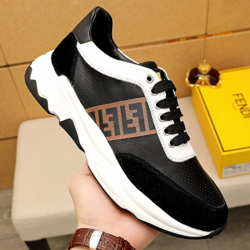 Fendi Mens Shoes Fashion Sneakers Luxury Brand Casual Shoes for Men with Original Box